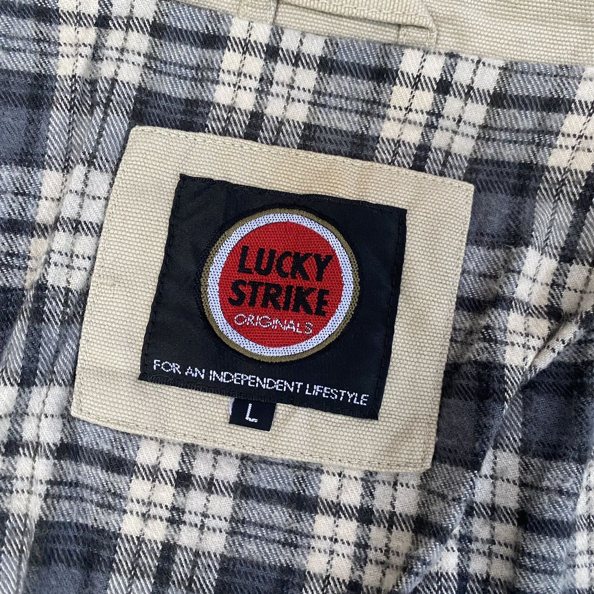 Sports Specialties × Vintage Vintage 90s Lucky Strike Workwear Detroit Jacket. #E1 Size US L / EU 52-54 / 3 - 9 Thumbnail