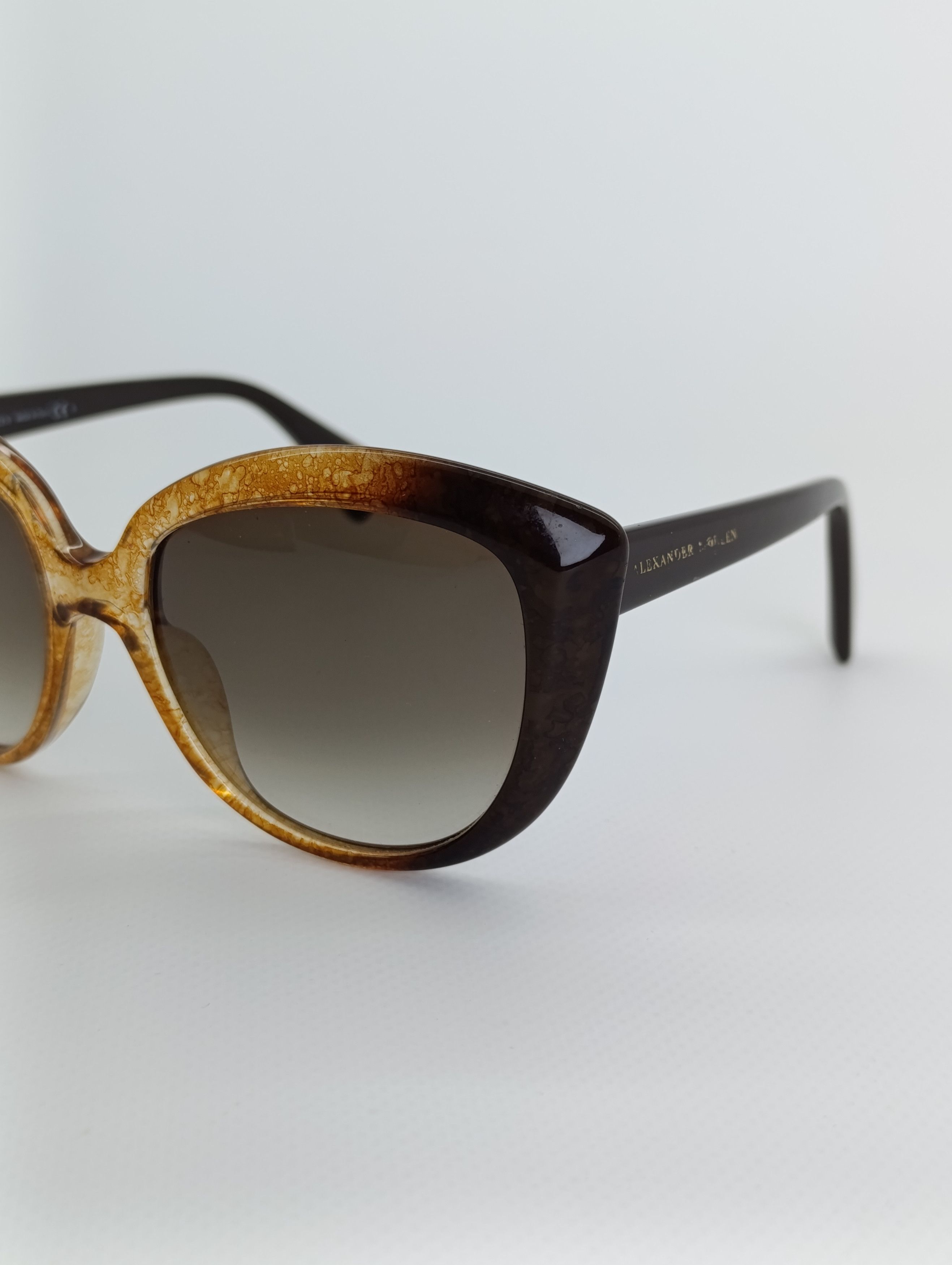 Alexander McQueen ALEXANDER MCQUEEN CAT EYE SUNGLASSES AMQ4234/S Size ONE SIZE - 8 Thumbnail