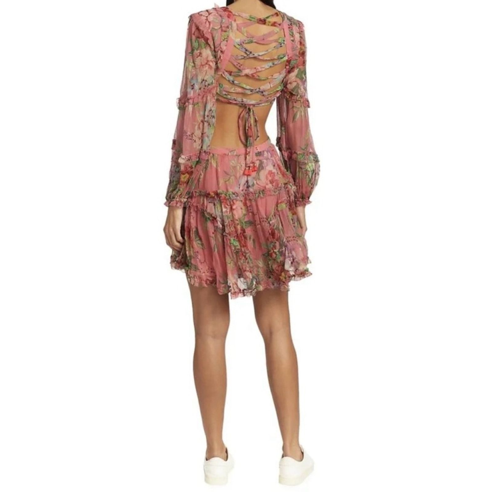 Zimmermann Zimmermann Bellitude Floating Silk Floral Dress Size 0 Size XS / US 0-2 / IT 36-38 - 9 Thumbnail