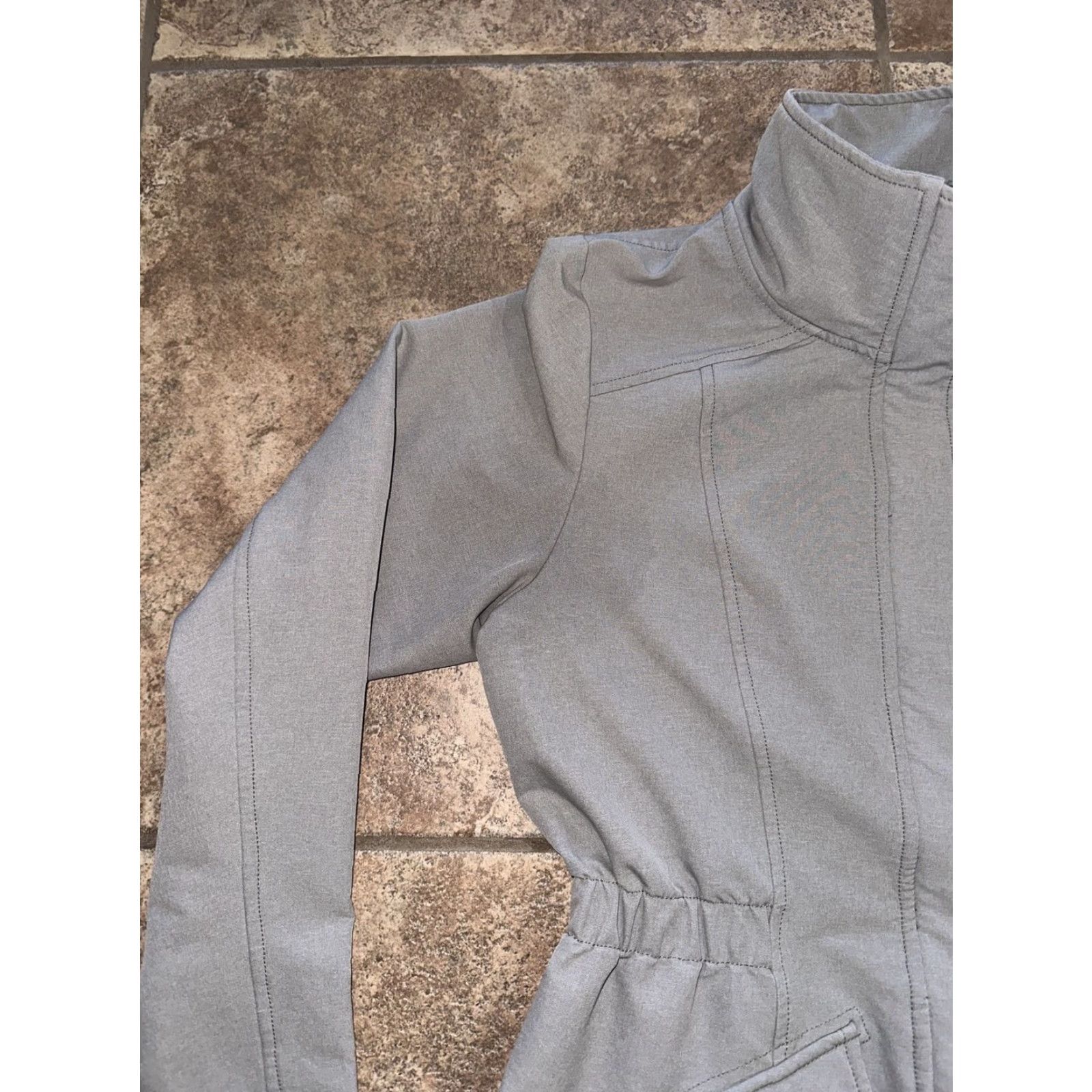 The North Face The North Face Windwall Gray Soft Shell Jacket Womens Medium Size M / US 6-8 / IT 42-44 - 6 Thumbnail