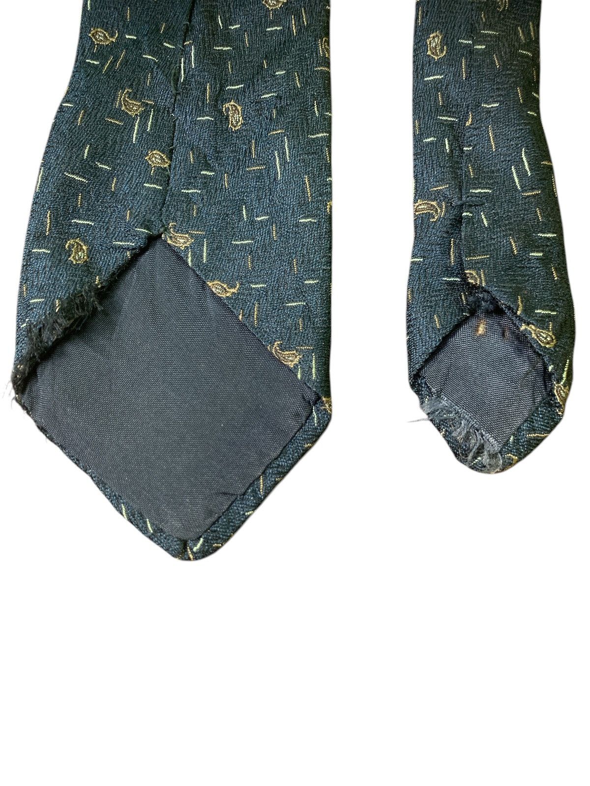Designer × Y's for Men × Yohji Yamamoto Rare Design Vintage Y’s For Men yohji Yamamoto Ties Size ONE SIZE - 6 Thumbnail