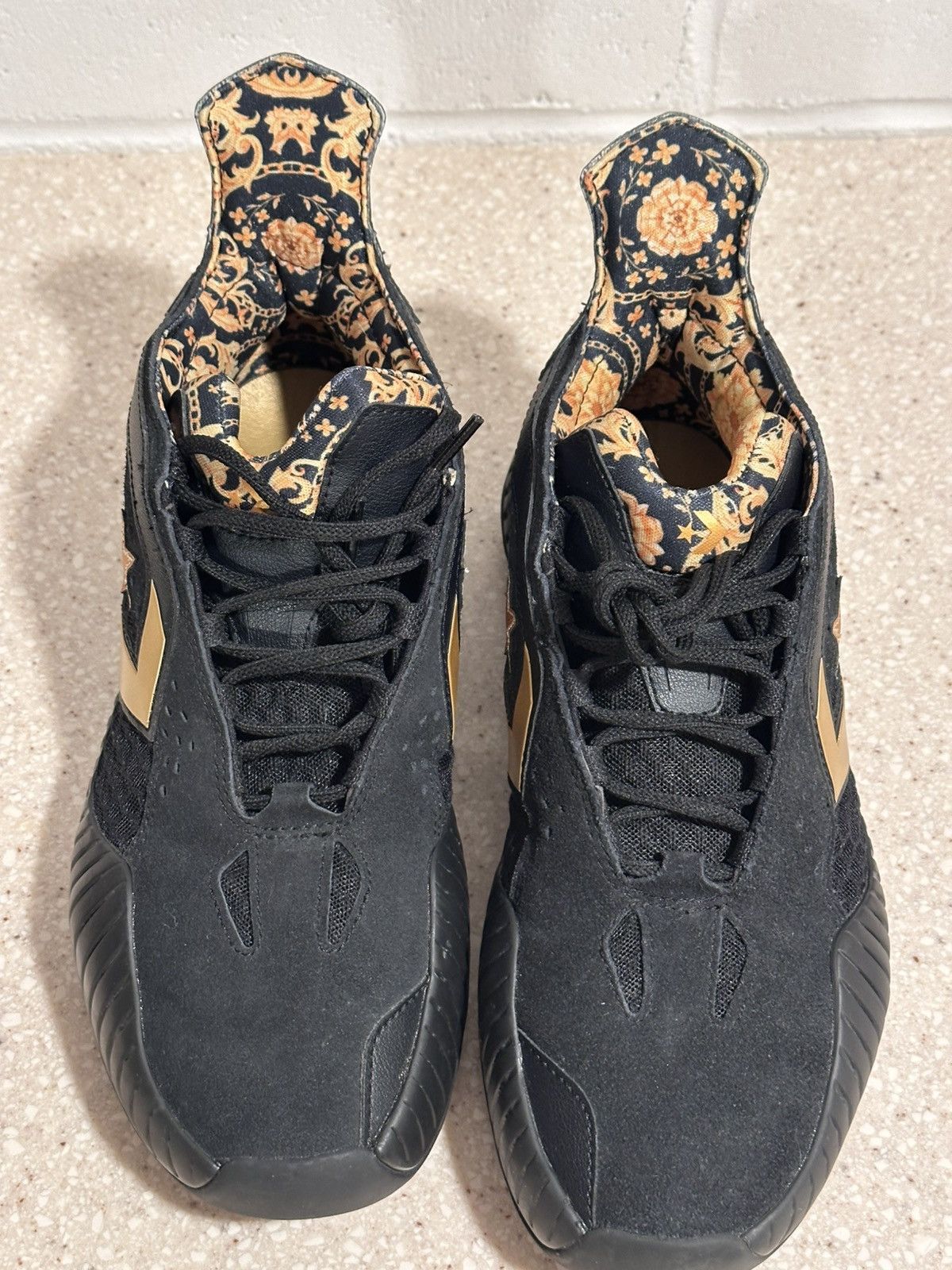 Converse Converse All Star BB Prototype CX Mid Top Black Gold Baroque Size US 10.5 / EU 43-44 - 6 Thumbnail