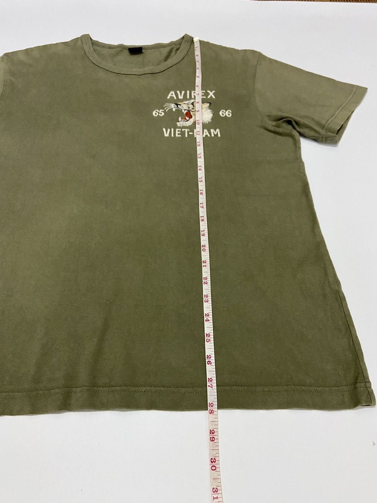 Avirex AVIREX 173 AIRBORNE VIETNAM WAR TEE Size US L / EU 52-54 / 3 - 13 Thumbnail
