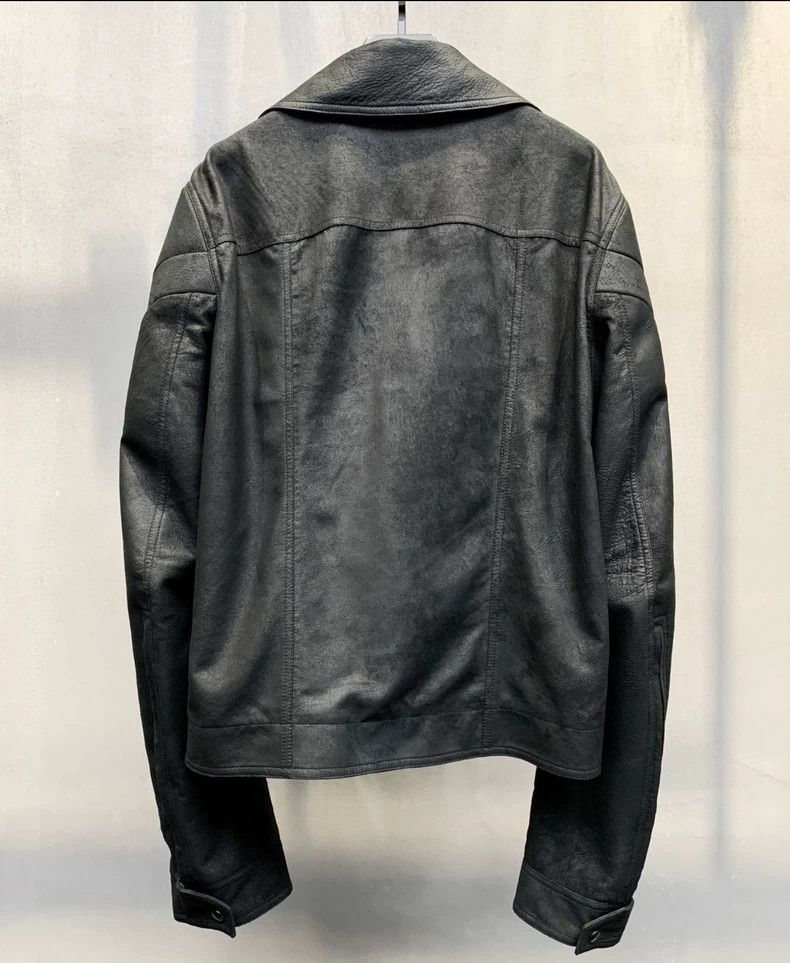 Rick Owens Rick owens 21 s Sheepskin Burnt Panel Biker Jacket Size US XS / EU 42 / 0 - 2 Thumbnail