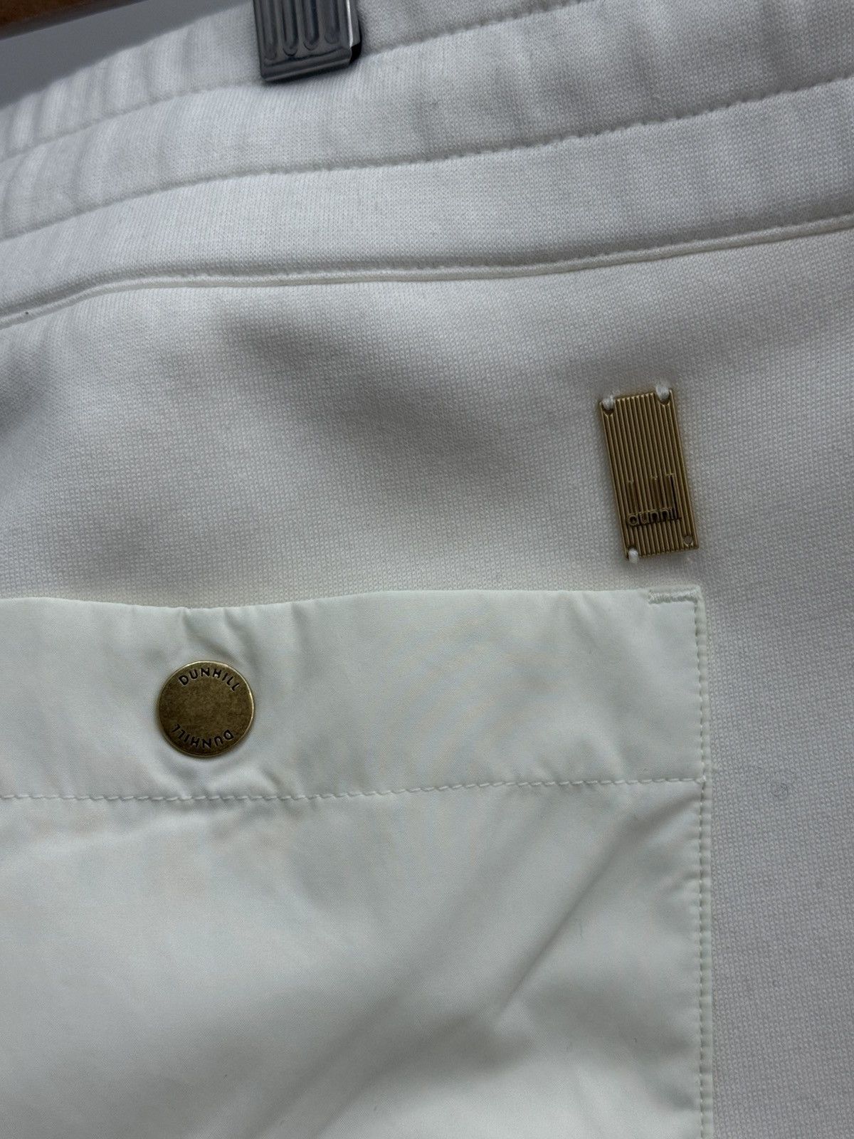 Alfred Dunhill Dunhill White Back Pocket Sweatpants Size US 36 / EU 52 - 3 Thumbnail