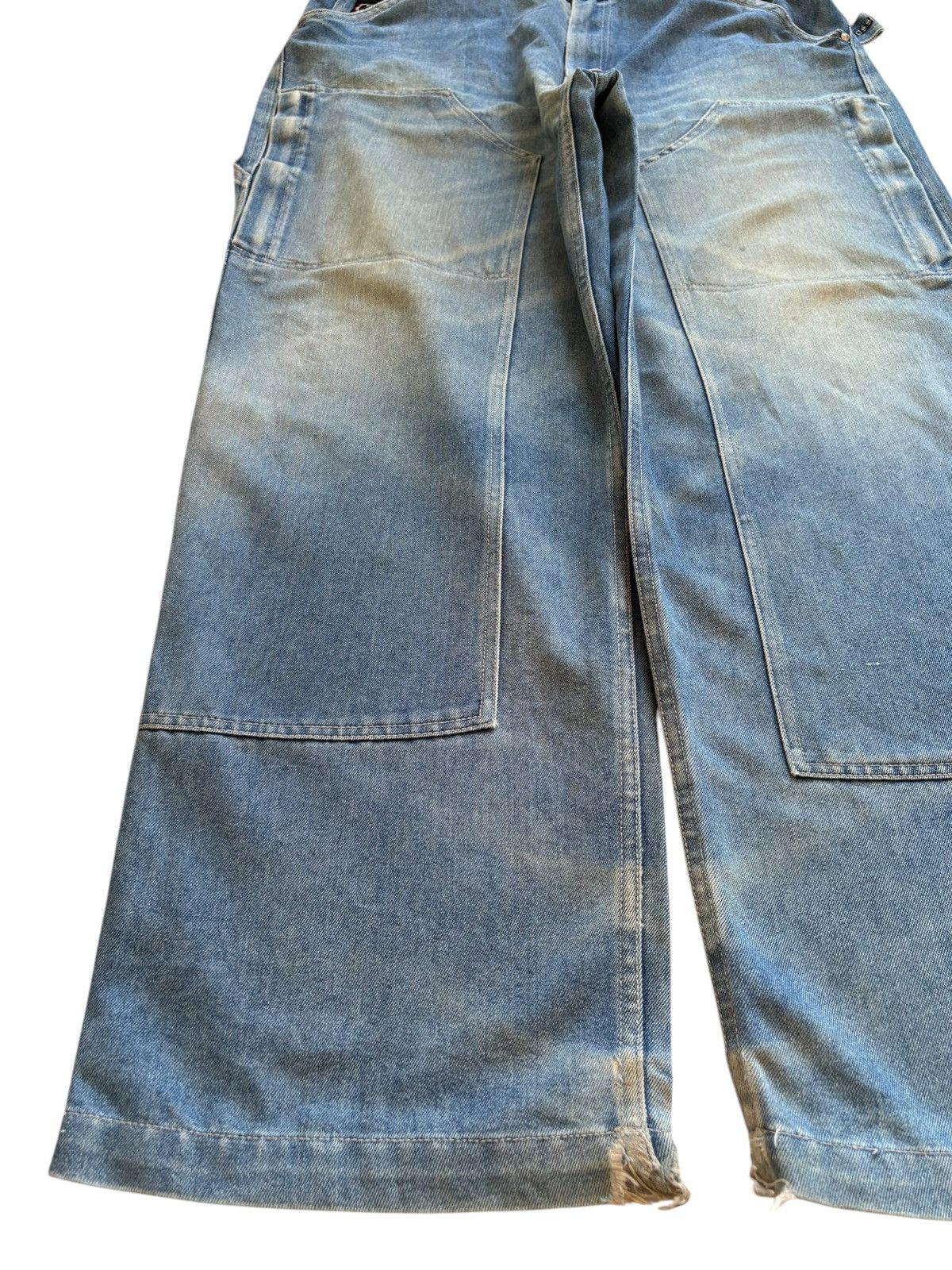 Japanese Brand Vintage Japanese Brand Tactical Distress Baggy Jean Size US 35 - 6 Thumbnail