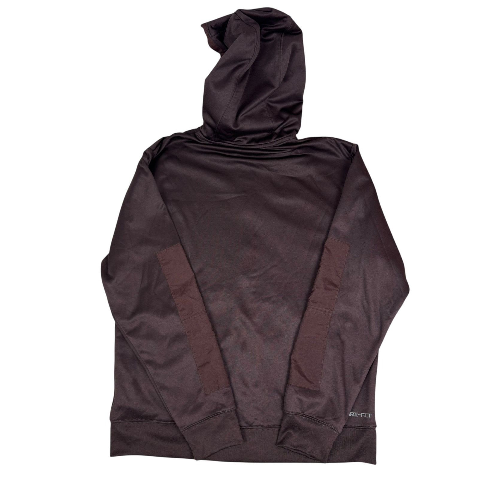 Nike Nike Dri-Fit Men Solo Swoosh Burgundy Full Zip Jacket Medium Size US M / EU 48-50 / 2 - 8 Thumbnail