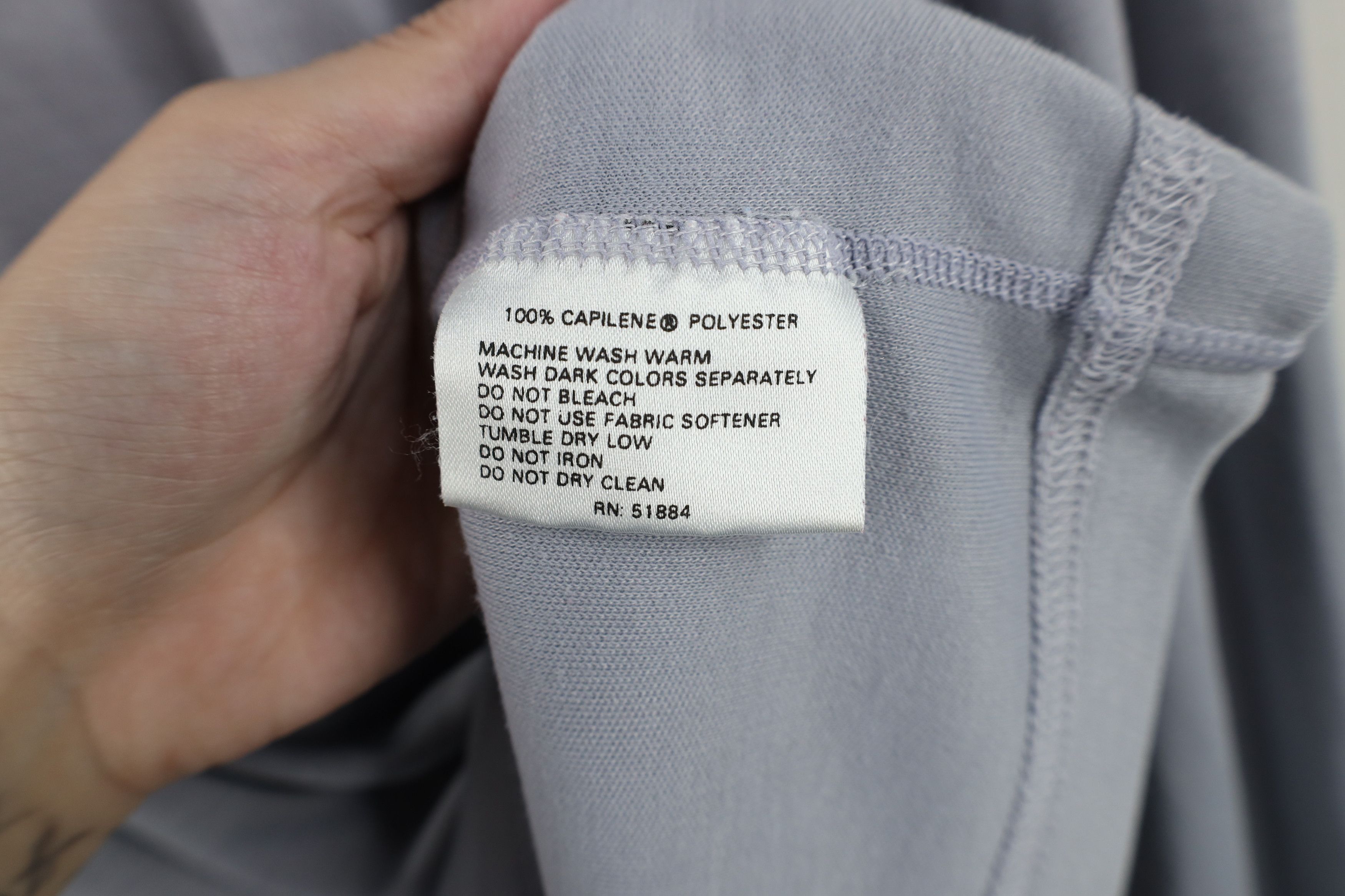 Patagonia × Vintage Vintage 90s Patagonia Capilene Long Sleeve Henley T-Shirt Size US XL / EU 56 / 4 - 11 Thumbnail