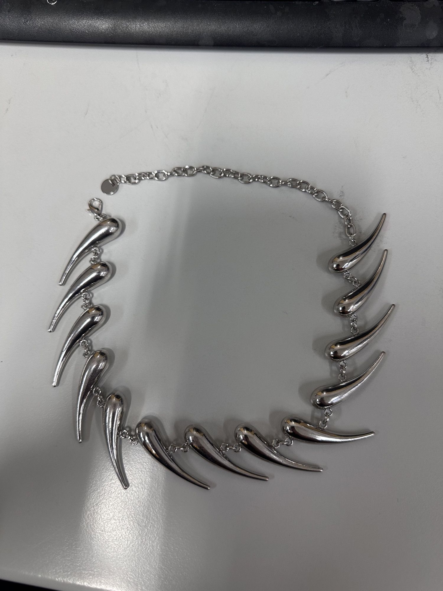 Jewelry Water Drop Necklace Chain Size ONE SIZE - 5 Thumbnail