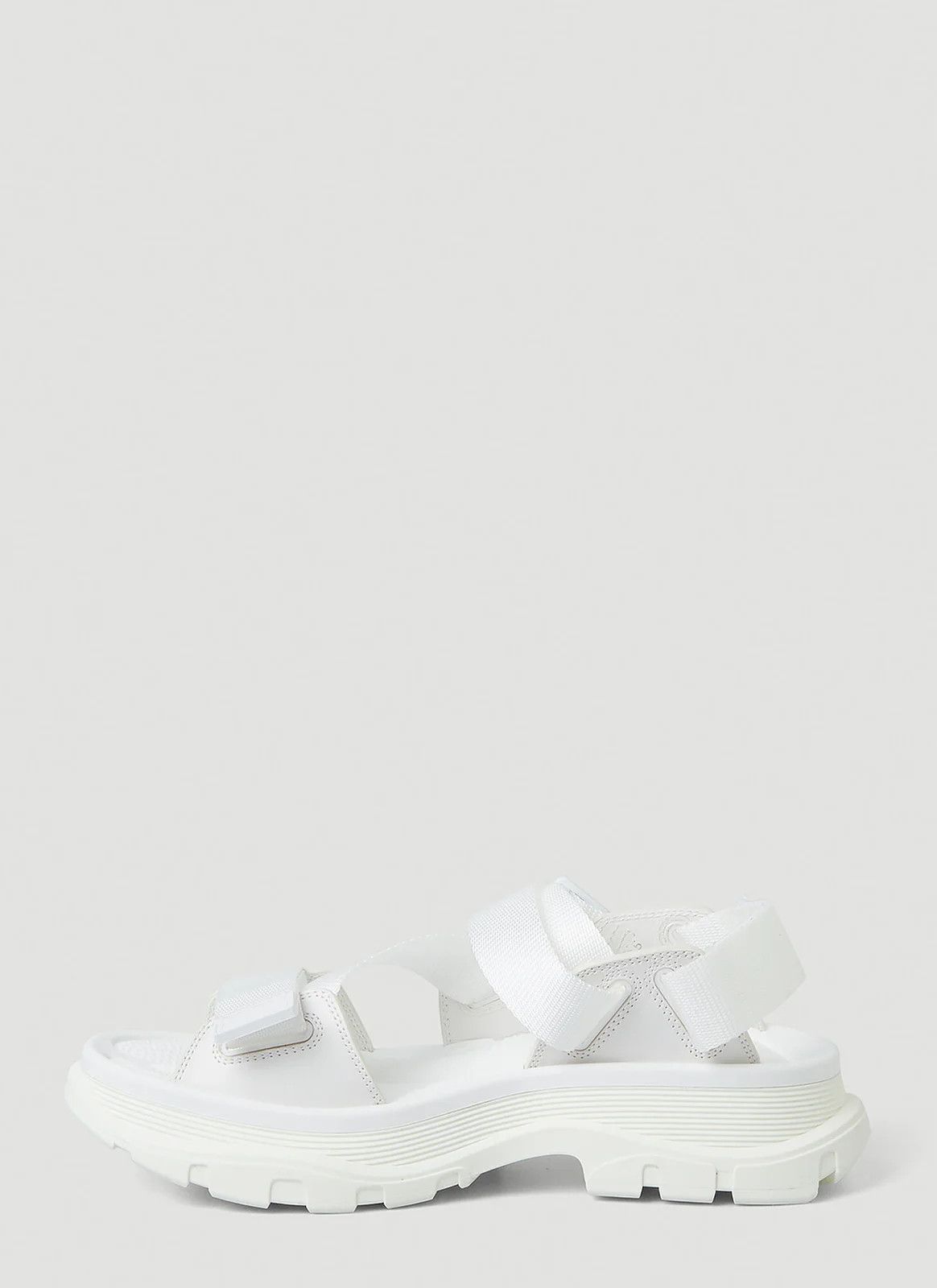 Alexander McQueen o1y0225 Sandals in White Size US 8 / IT 38 - 2 Thumbnail