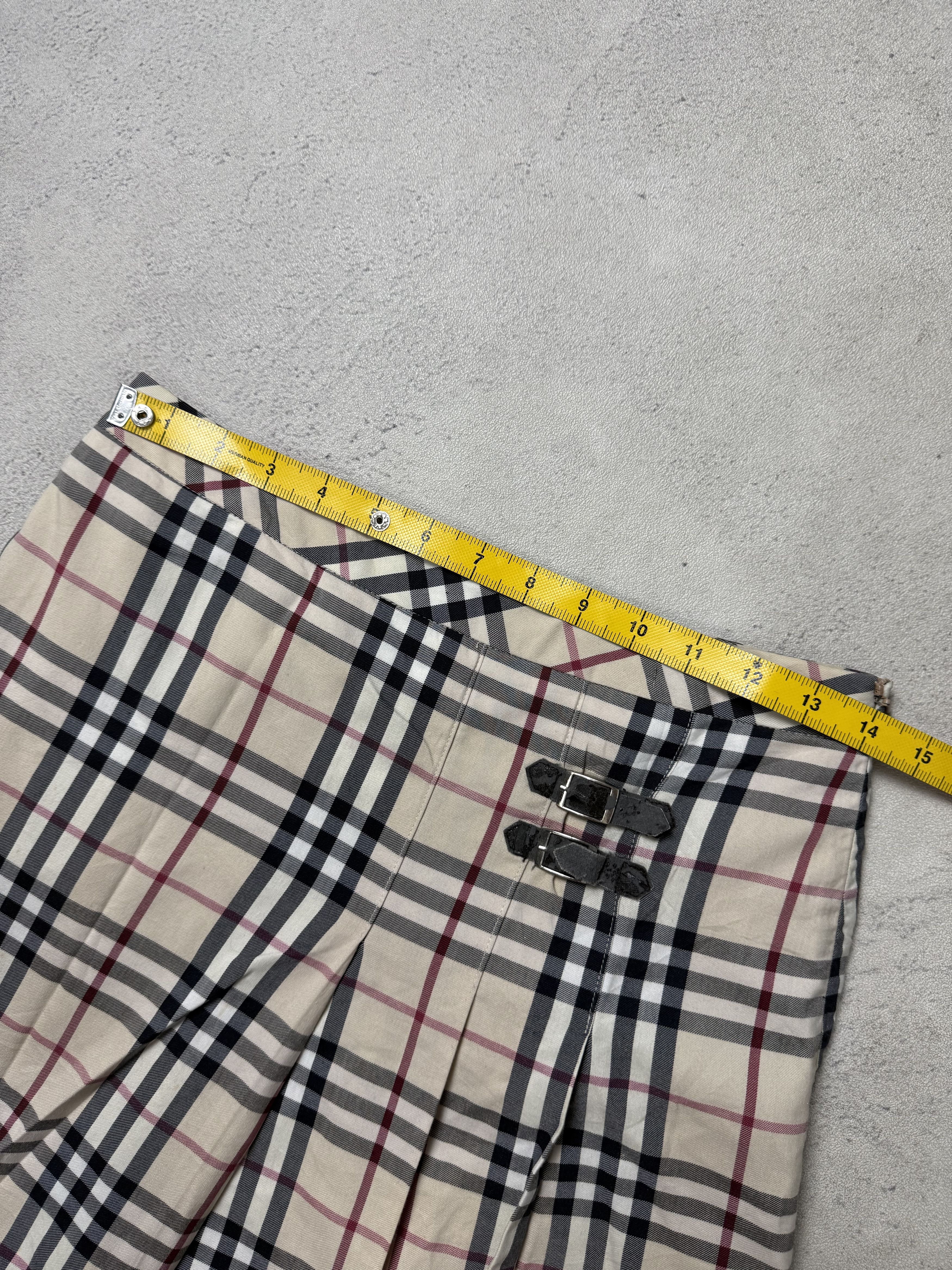 Burberry Vintage Burberry Nova Check Skirts Size 29" - 11 Thumbnail
