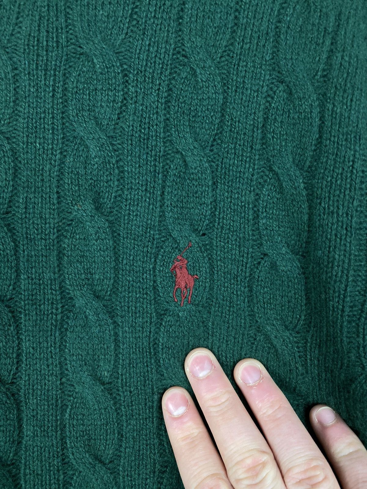 Polo Ralph Lauren Womans Vintage Polo Ralph Lauren Wool Knited Sweater Size S / US 4 / IT 40 - 5 Thumbnail