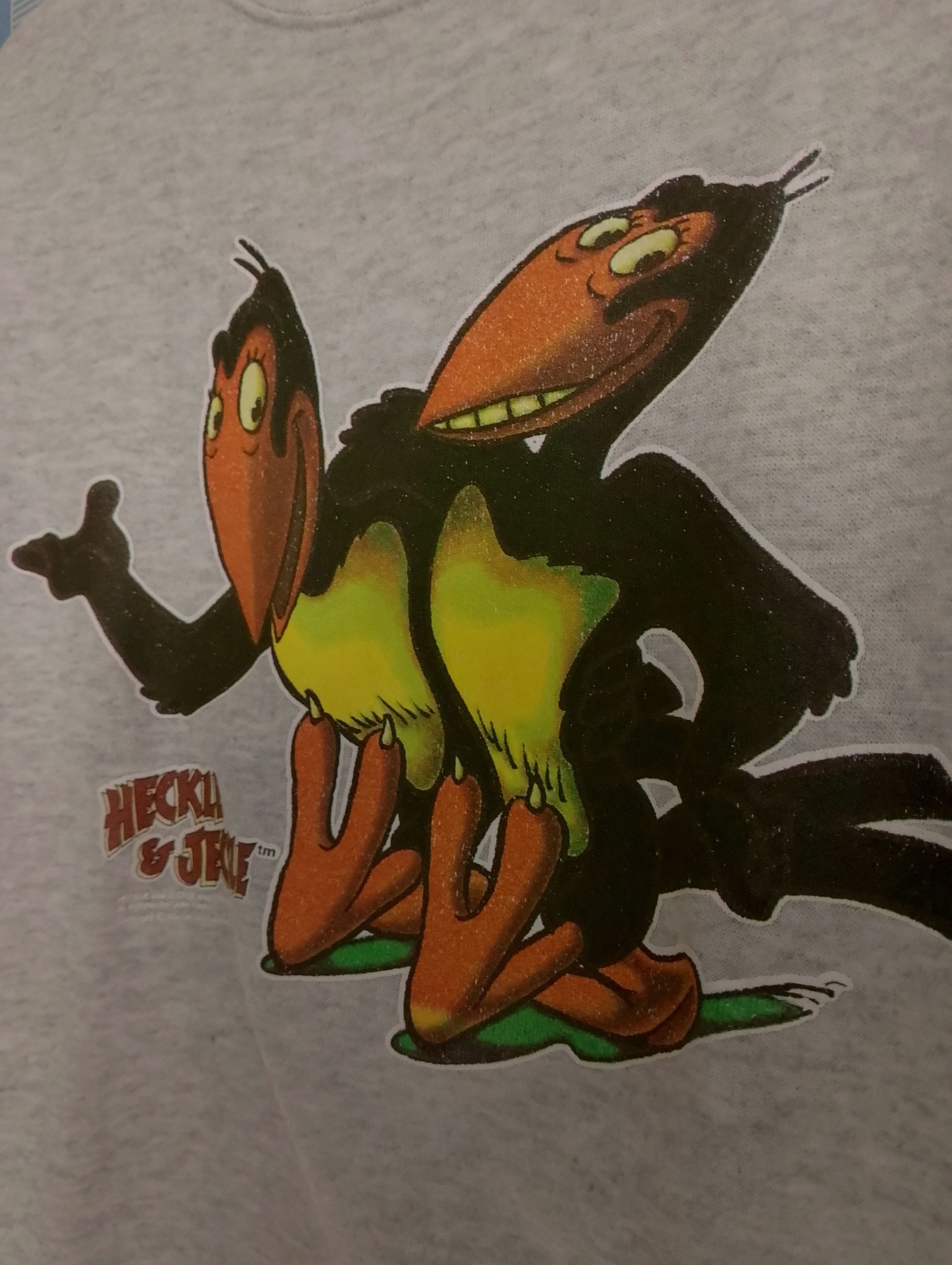 Hanes Vintage Sweatshirt Heckle & Jeckle 90s Size US L / EU 52-54 / 3 - 8 Thumbnail