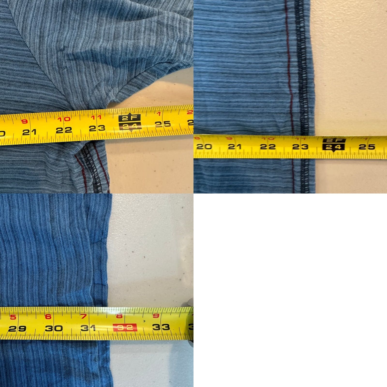 Tommy Bahama Tommy Bahama Jeans Polo Shirt Striped Short Sleeve Mens XL Blue Beach Island Zone 100% Cotton Button-Down Collared Classic Fit Summer Spring Size US XL / EU 56 / 4 - 8 Thumbnail