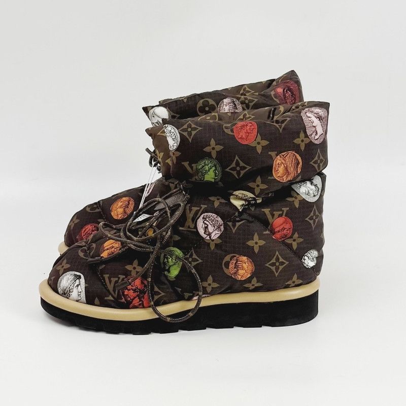 Louis Vuitton Louis Vuitton Elegant Brown Snow Boots for Women 0079 Size US 5 / IT 35 - 1 Thumbnail