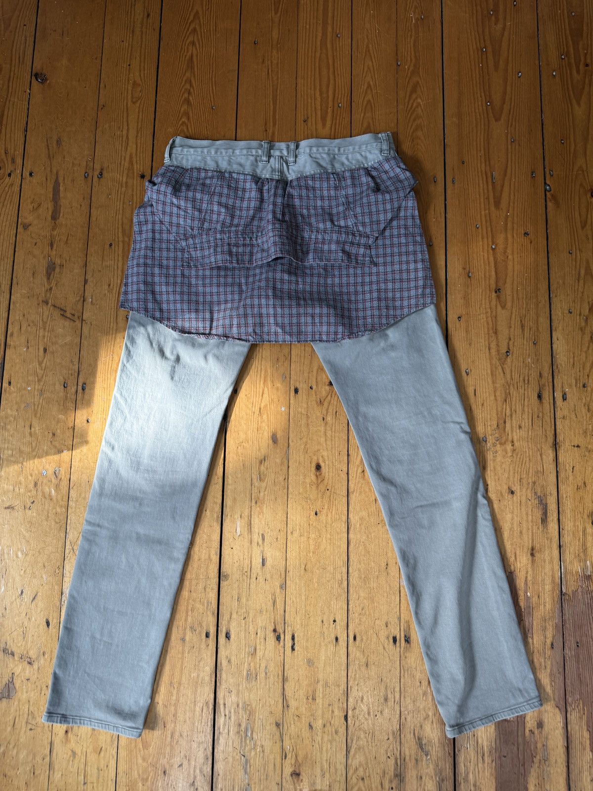 Undercover Double Layer Flannel Pants Size US 32 / EU 48 - 2 Thumbnail