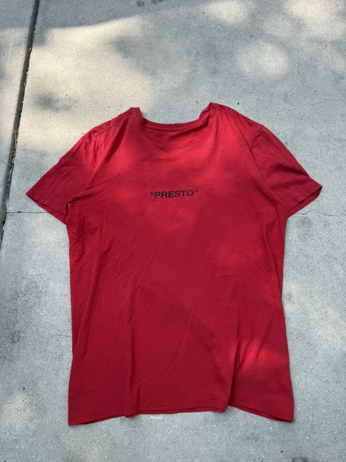 Nike × Off-White Super rare Nike Off-White “presto” T shirt with back hit Size US L / EU 52-54 / 3 - 1 Thumbnail