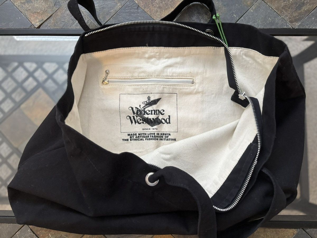Vivienne Westwood Vivianne Westwood Cotton Tote Bag Size ONE SIZE - 5 Thumbnail