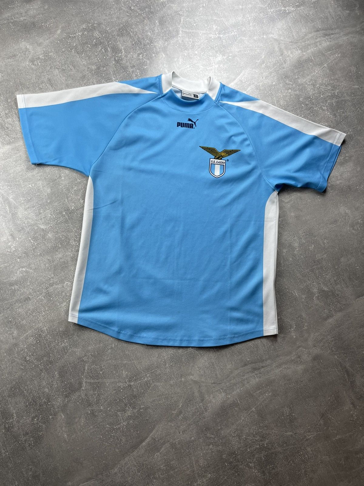 Puma Vintage S.S. Lazio Puma Jersey Dedicata a Te Autograph Shirt Size US M / EU 48-50 / 2 - 3 Thumbnail