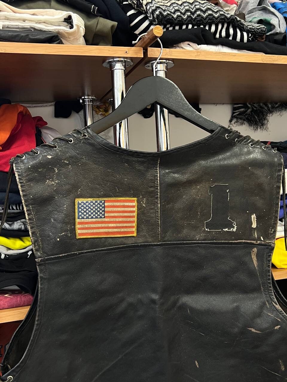 Harley Davidson Vintage Leather Biker Vest Harley Davidson Glamour Size US M / EU 48-50 / 2 - 7 Thumbnail