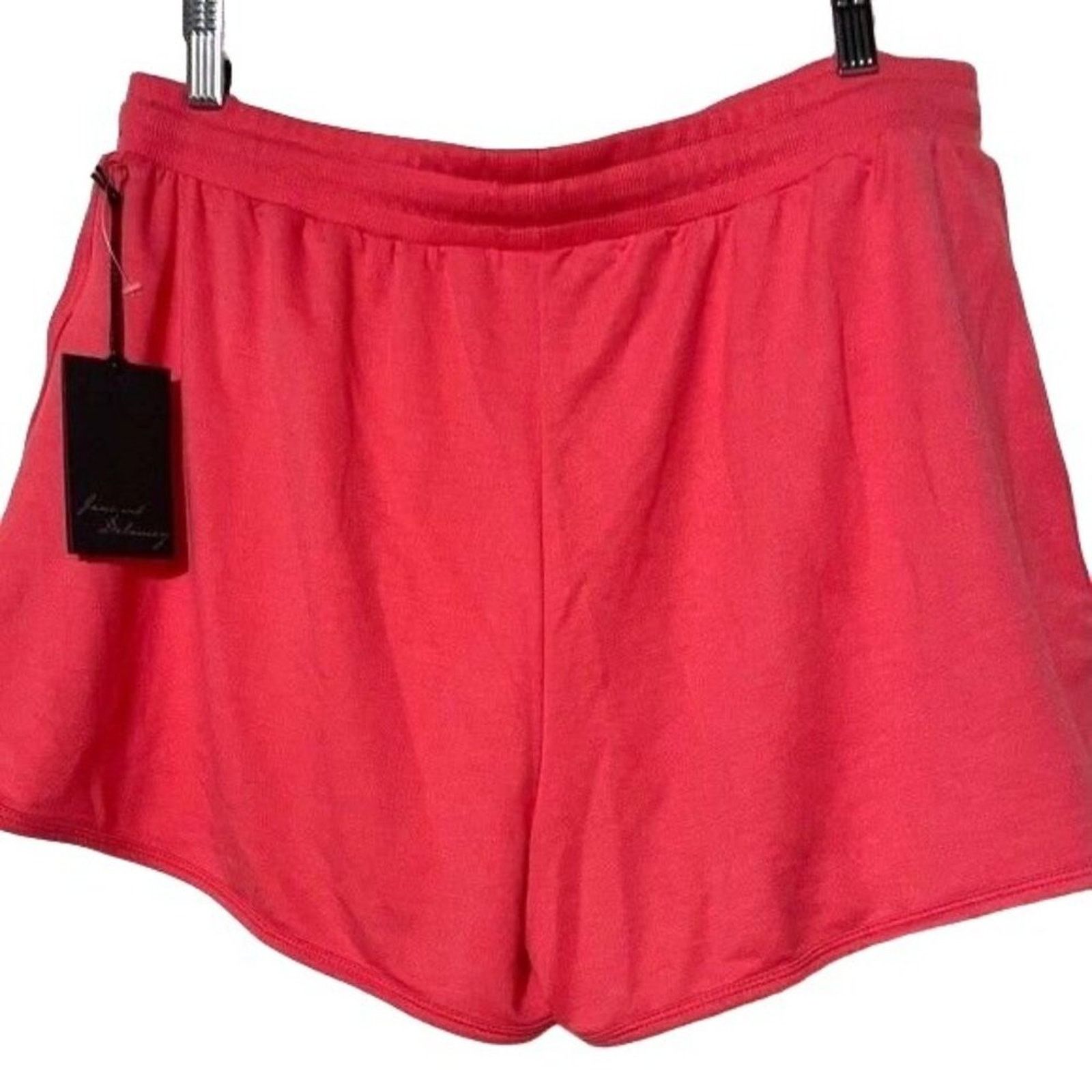 Unkut Jane & Delancey Shorts Elastic Tie Waist Rainbow NWT Large Size 32" / US 10 / IT 46 - 4 Thumbnail