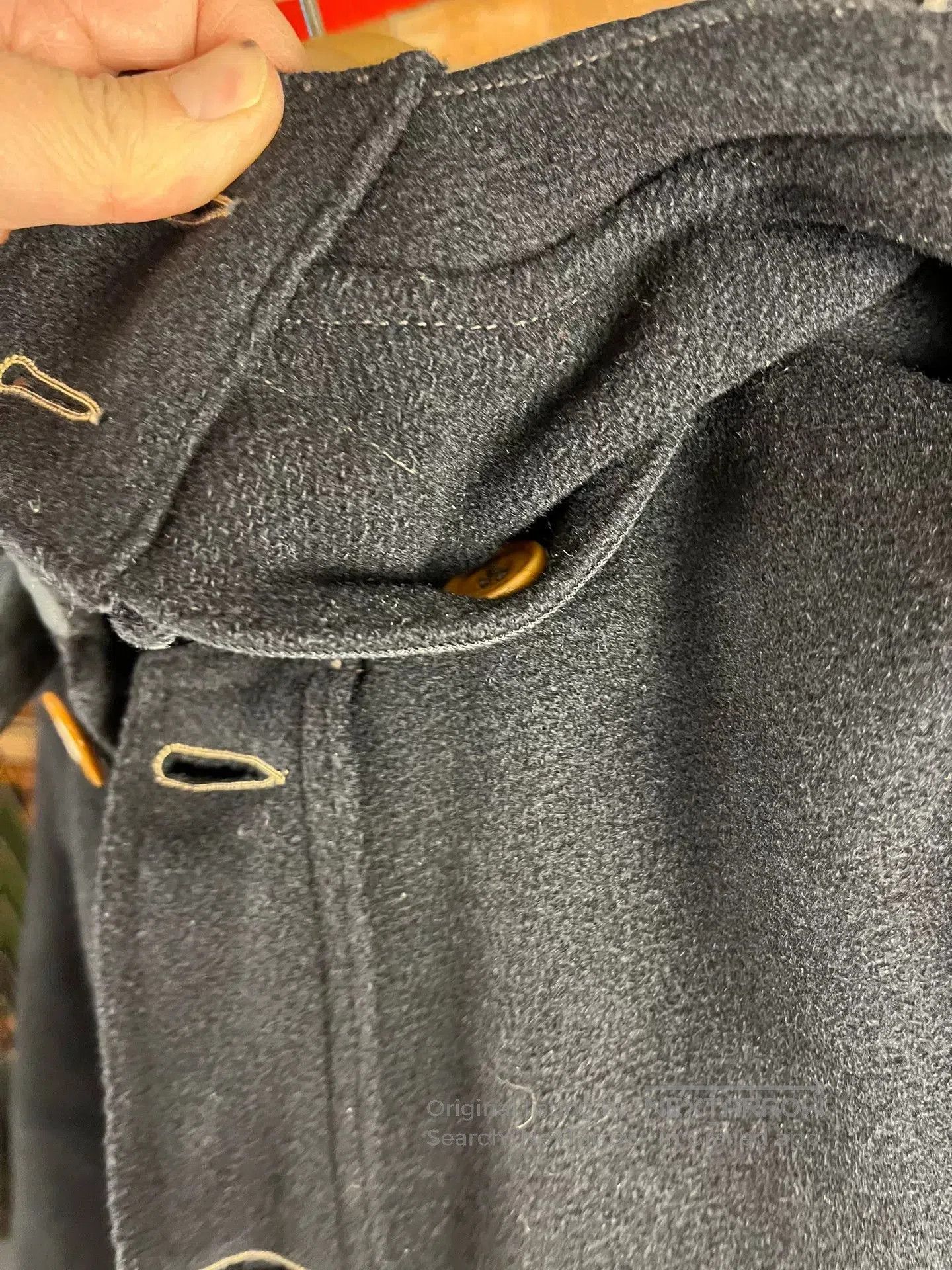 Freewheelers Freewheelers Wool Hunting Coat Black. Size US XXS / EU 40 - 6 Thumbnail