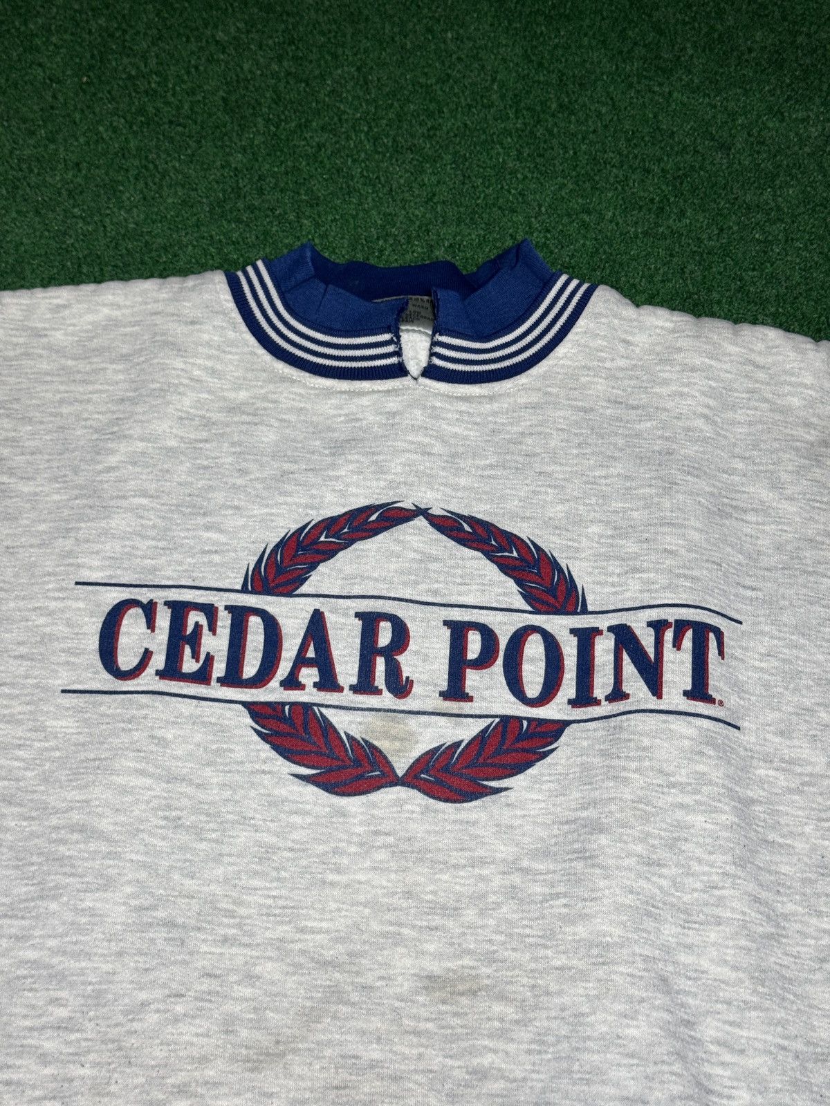 Vintage Cedar Point Sweatshirt Vintage 90s Retro M/L 23x26 Crewneck Size US L / EU 52-54 / 3 - 2 Thumbnail