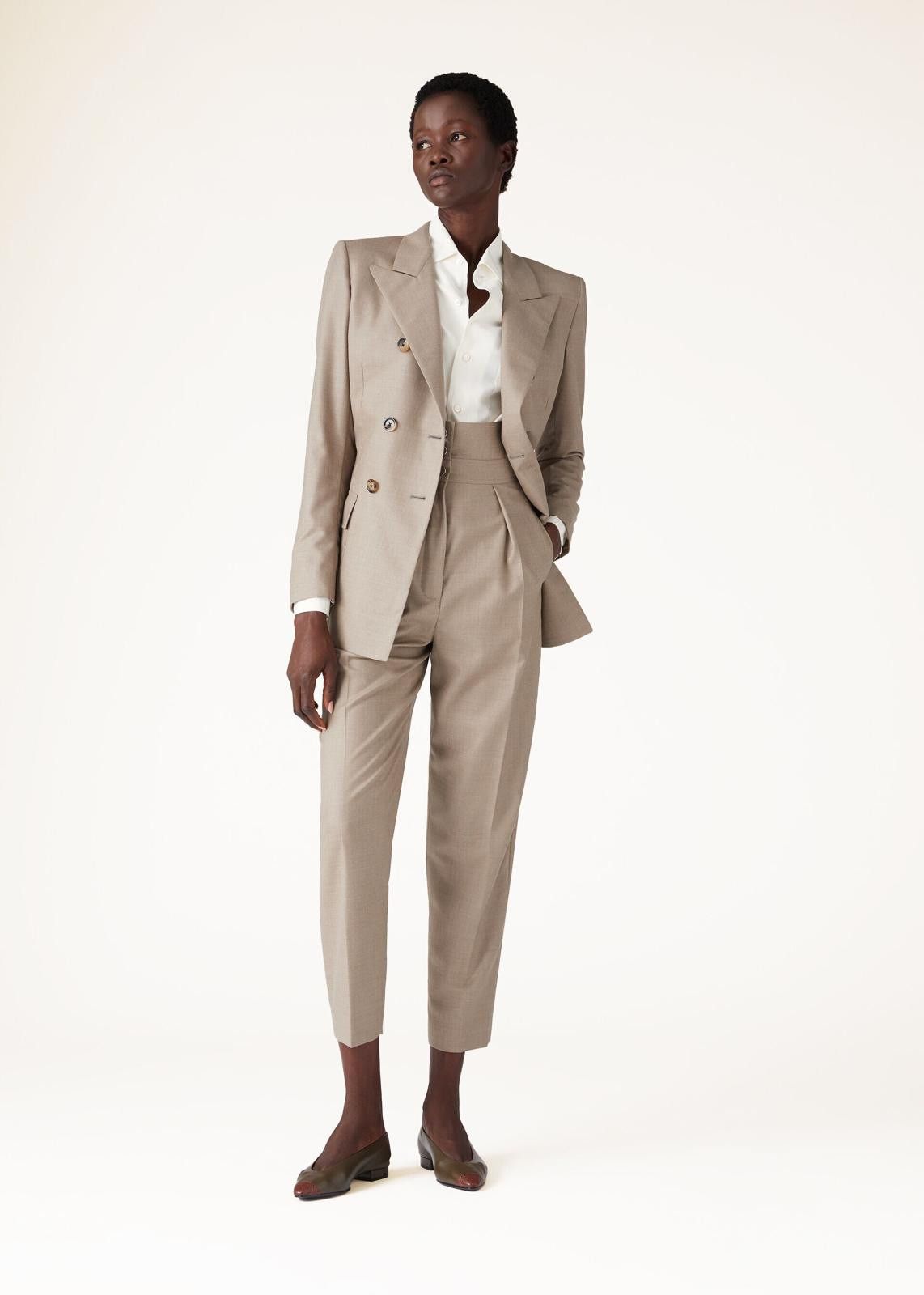 Loro Piana o1srvl11e0425 FAO0405 Torrey Pant in Beige Size 28" / US 6 / IT 42 - 6 Thumbnail
