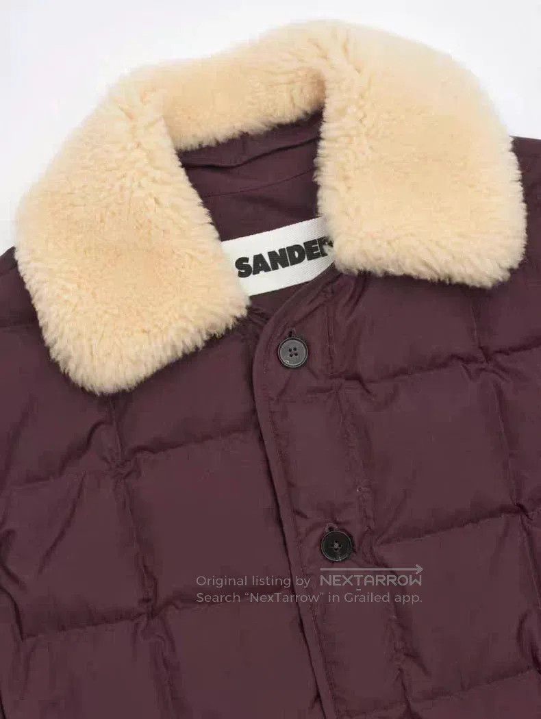 Jil Sander Jil Sander size 34 Wool Collar Plaid Long Down Jacket Size M / US 6-8 / IT 42-44 - 3 Thumbnail