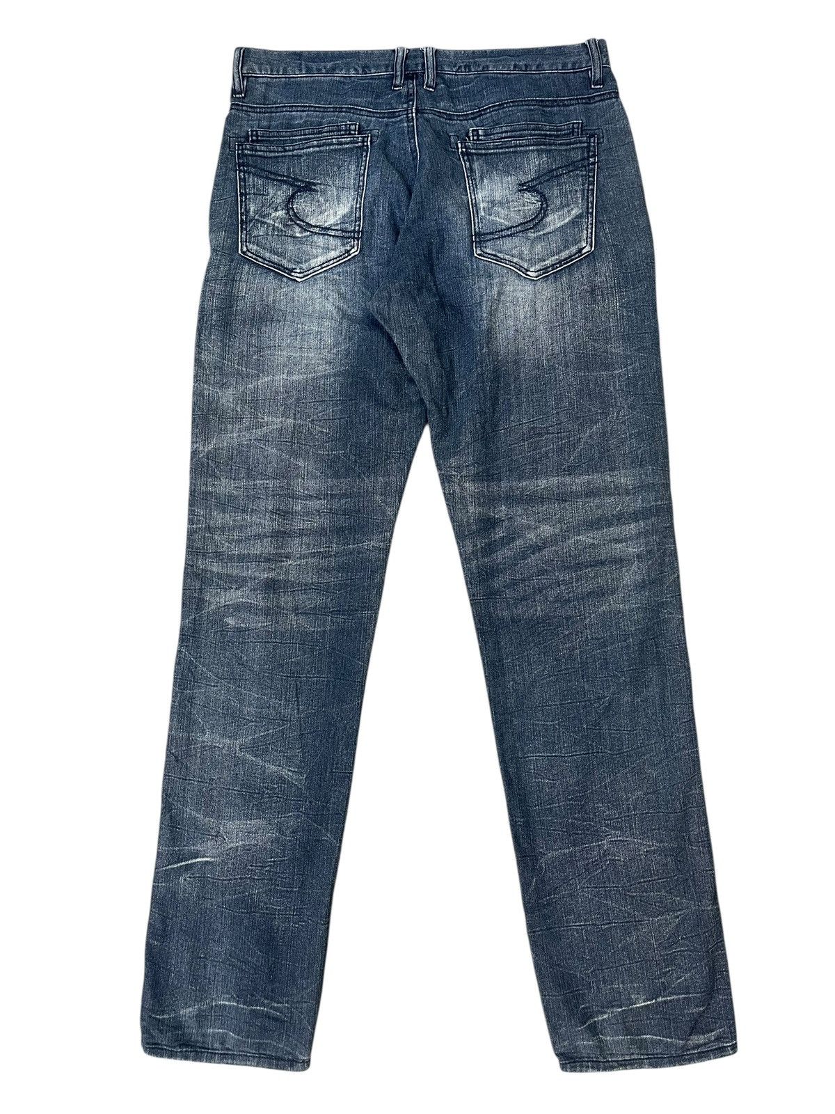 semanticdesign Vintage Semanticdesign Stratchable Jeans Streetwear Size US 34 / EU 50 - 2 Thumbnail