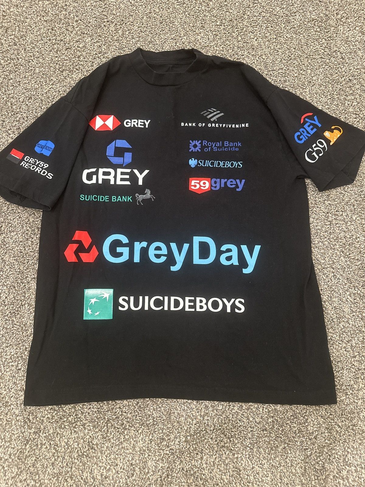 G59 Records Greyday 2024 tee Size US L / EU 52-54 / 3 - 1 Thumbnail