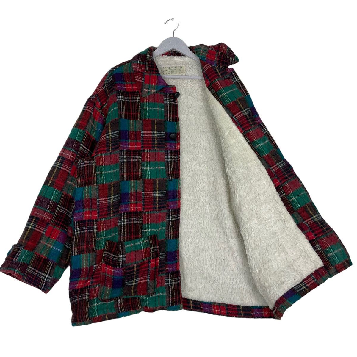 45rpm × Indigo × Japanese Brand 💥KINGWIN PATCHWORK WORKER INSPIRED KAPITAL Size US XXL / EU 58 / 5 - 9 Thumbnail