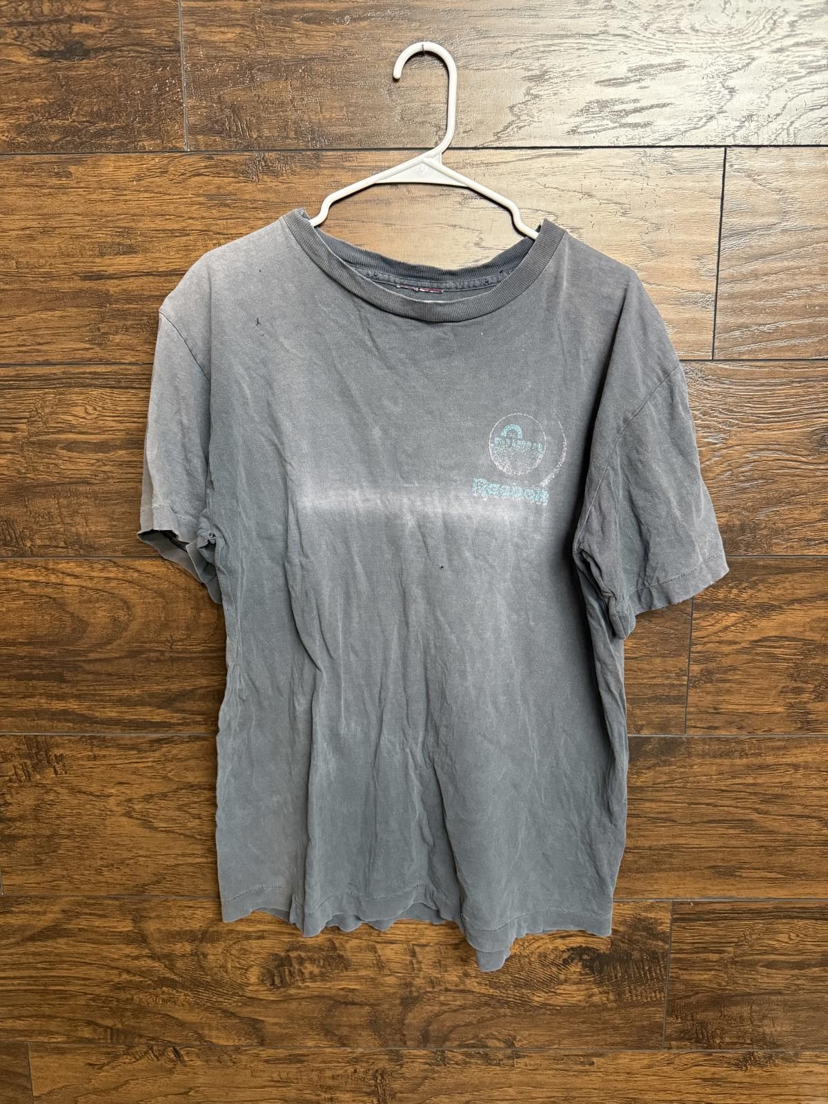 Designer VTG Reebok Pump T-shirt International Hoop Faded Size US XL / EU 56 / 4 - 2 Thumbnail