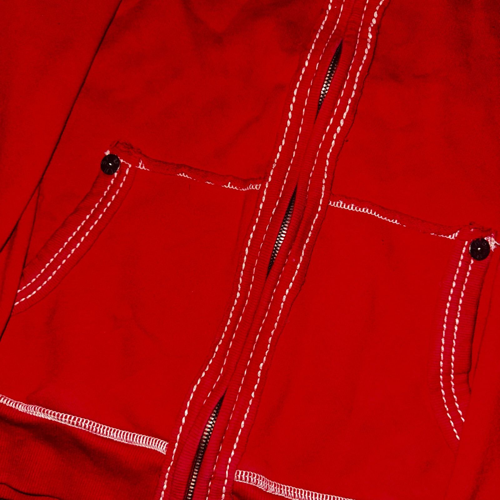 True Religion frayed design super t stitch true religion zip up hoodie Size US M / EU 48-50 / 2 - 5 Thumbnail