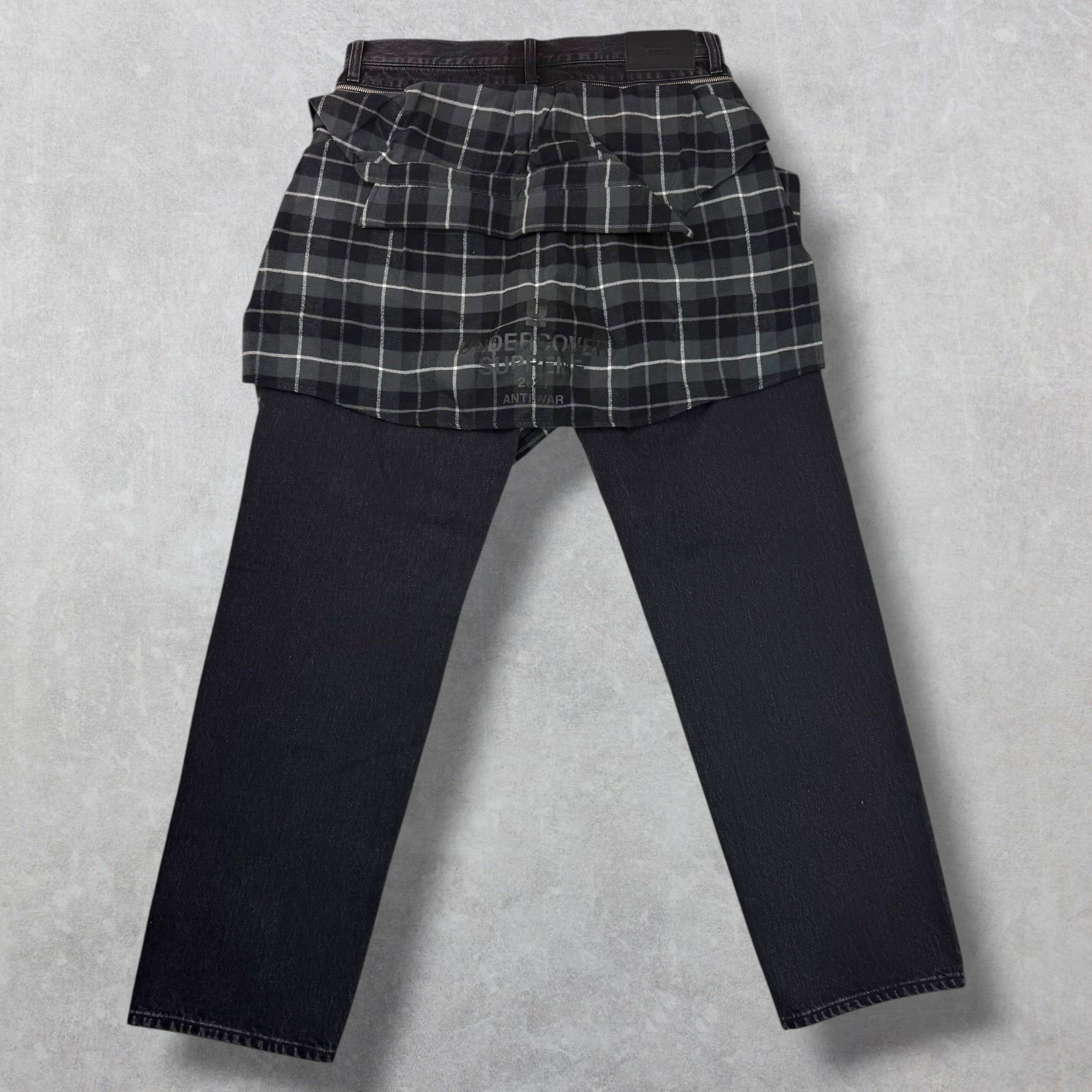 Supreme Supreme x Undercover Layered Black Jeans 32 Size US 32 / EU 48 - 2 Thumbnail
