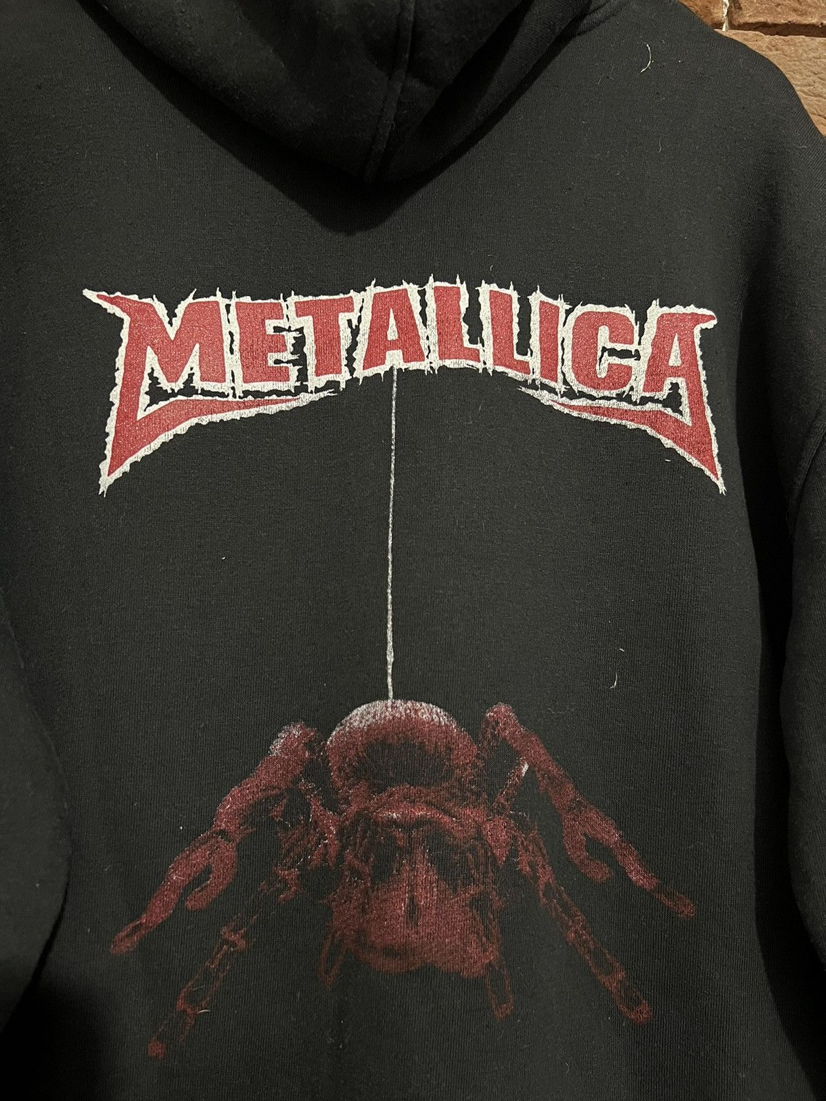 Band Tees Vintage 00s Metallica Spider Print Metal Band Tee Hoodie XL Size US XXL / EU 58 / 5 - 8 Thumbnail