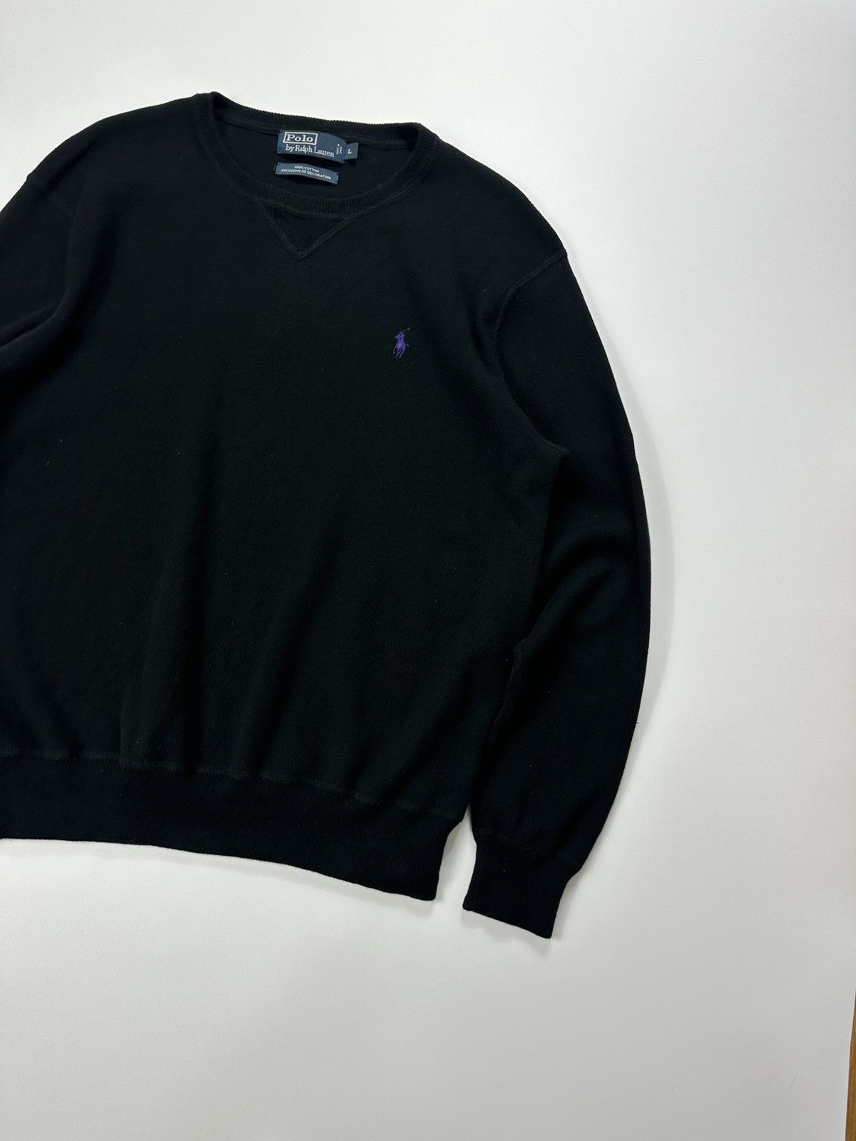 Polo Ralph Lauren Polo Ralph Lauren Sweater Purple Logo Men's Size US L / EU 52-54 / 3 - 4 Thumbnail