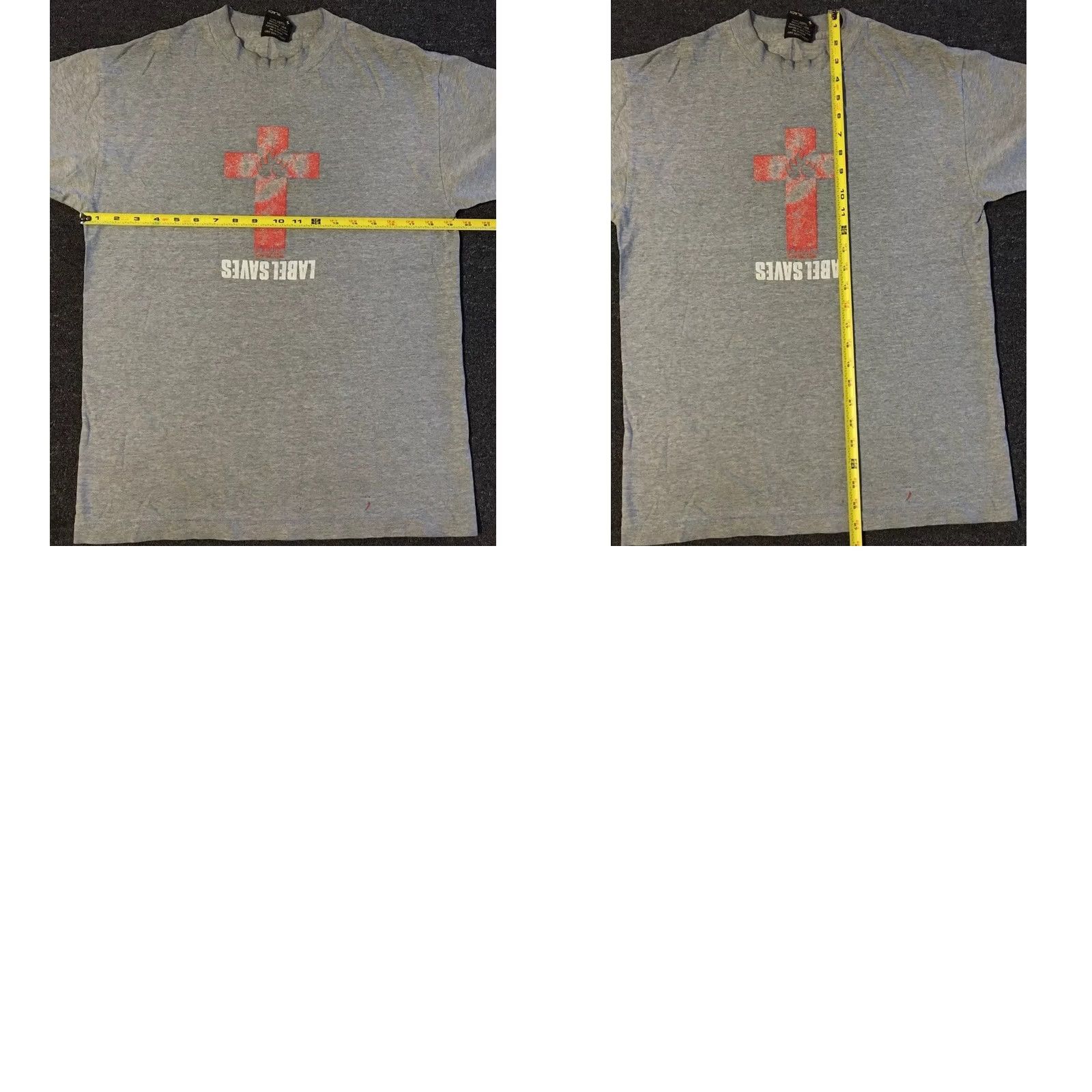 Vintage VINTAGE Independent Trucks Faded Distressed Cross Shirt M Gray 80s 90s Grunge Skateboard Skater USA Mens Size US M / EU 48-50 / 2 - 11 Thumbnail