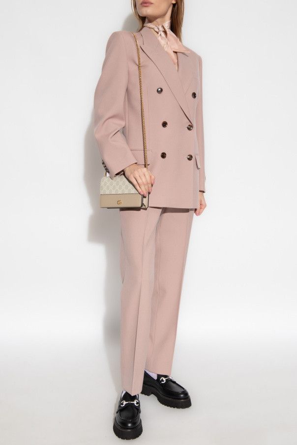 Gucci o1loc1c0226 776314 Wool Jacket in Pink Size XS / US 0-2 / IT 36-38 - 2 Thumbnail