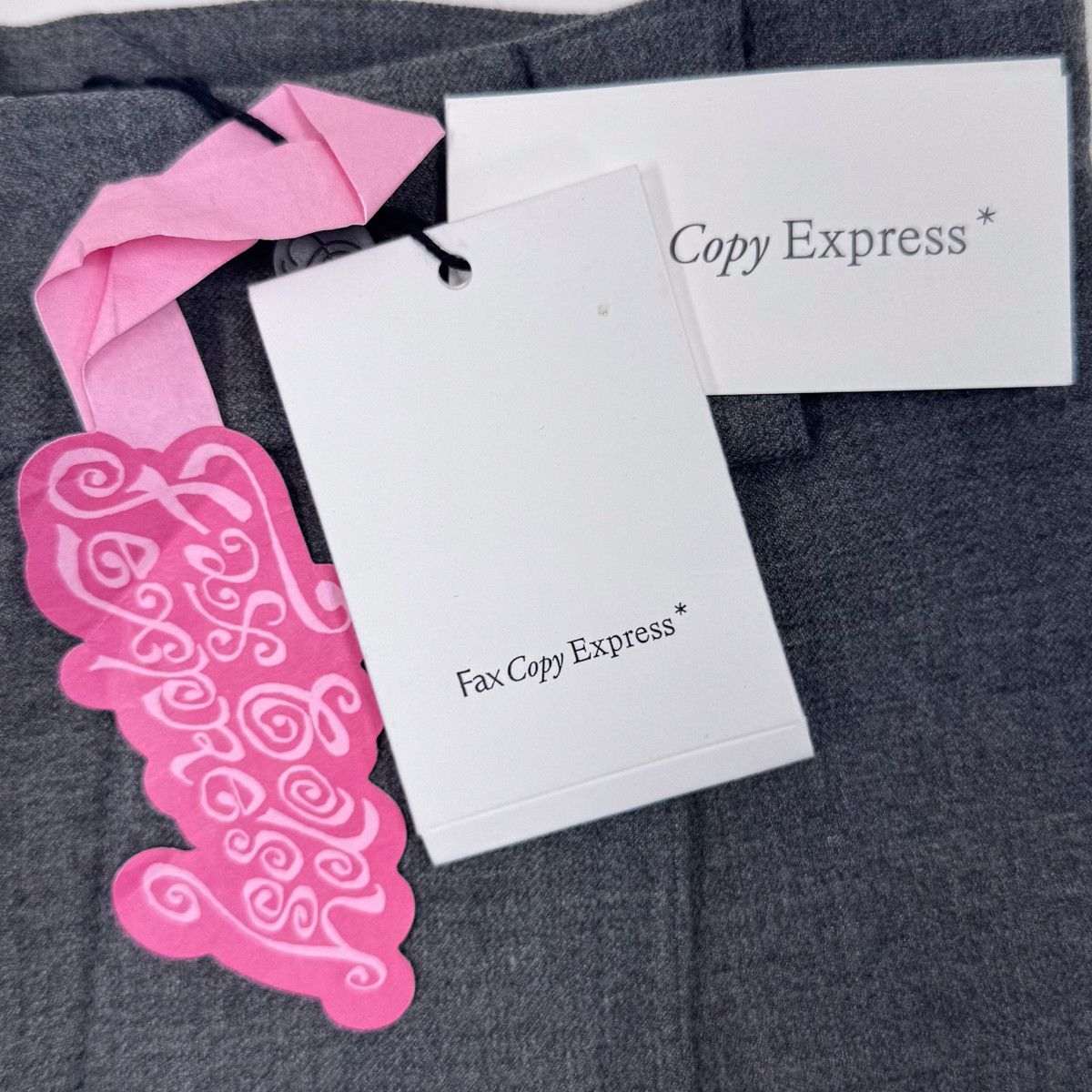 Fax Copy Express fax copy express WIDE-LEG SUIT PANTS Size US 29 - 7 Thumbnail