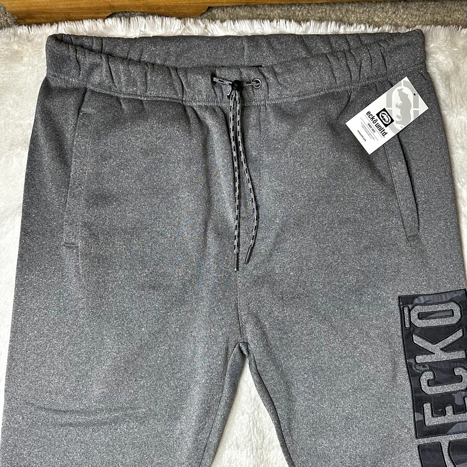 Ecko Unltd. NWT Ecko Unltd. Embroidered Logo Jogger Sweatpants Mens XL Size US 36 / EU 52 - 3 Thumbnail