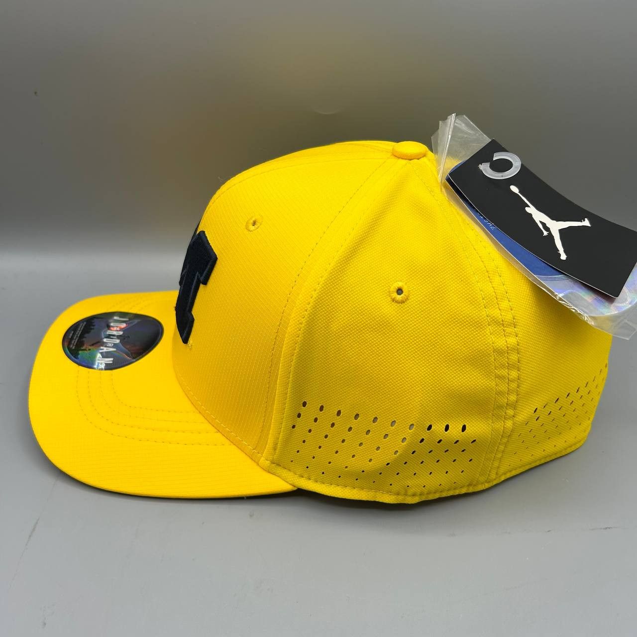 Jordan Brand Jordan x Michigan Wolverines Dri-Fit Hat M-L Stretch Fitted Size ONE SIZE - 7 Thumbnail