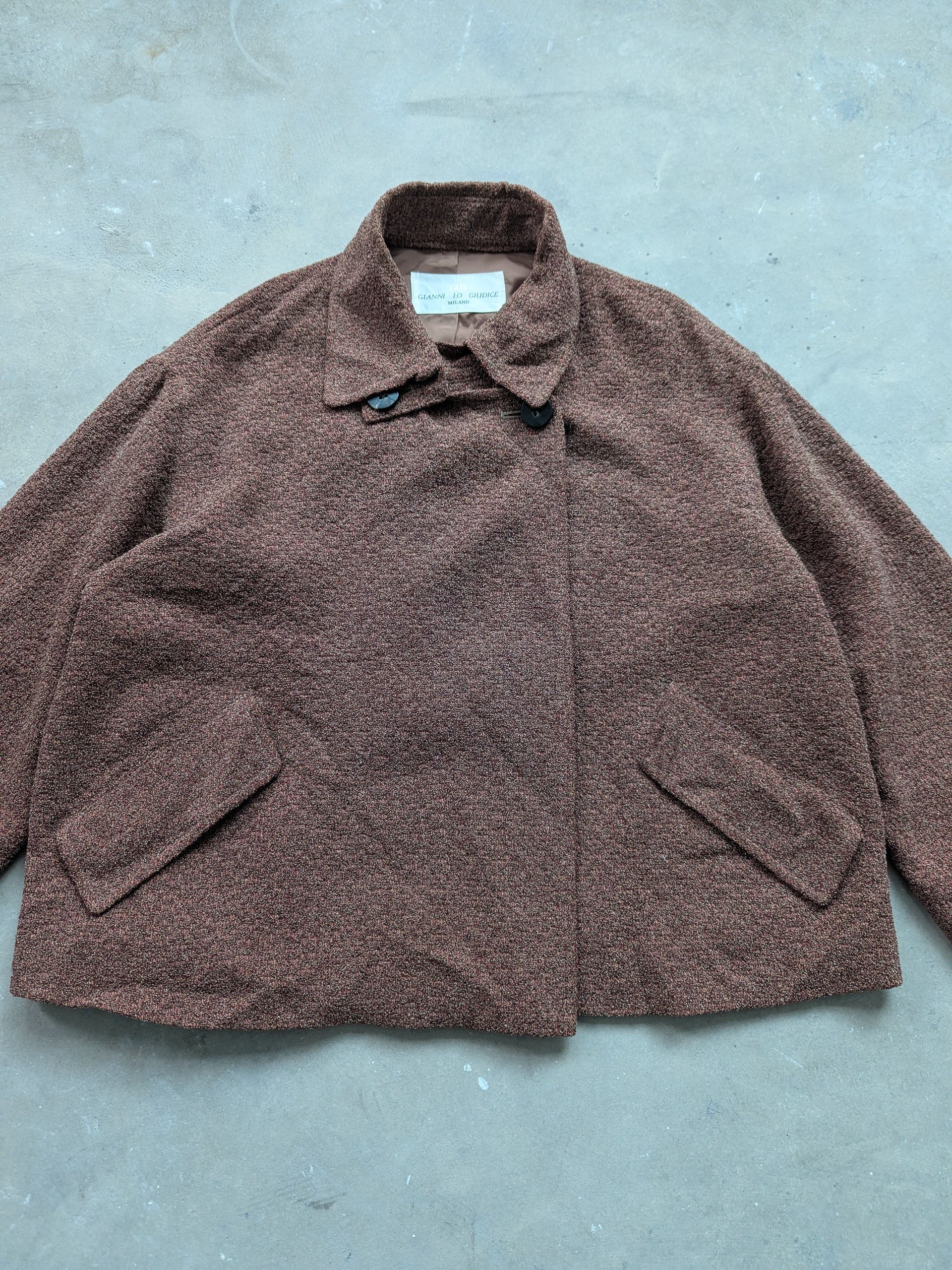 Japanese Brand Vintage Gianni Lo Giudice Milano Cardigan Jacket Size M / US 6-8 / IT 42-44 - 4 Thumbnail