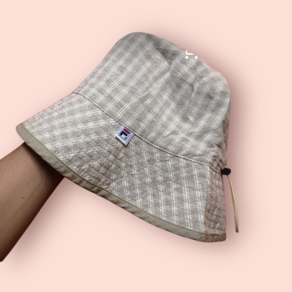 Edition Japan × Fila × Vintage VINTAGE FILA REVERSIBLE BUCKET HAT JAPAN Size ONE SIZE - 4 Thumbnail