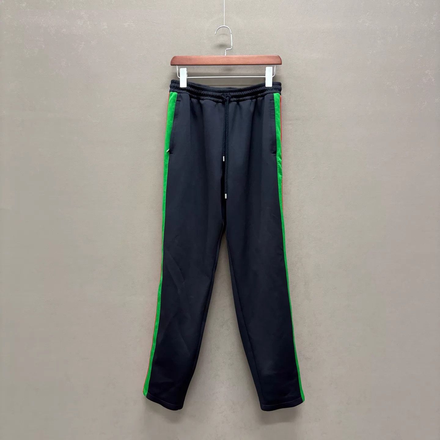Gucci GUCCI striped colorblock drawstring knit track pants M Size 27" / US 4 / IT 40 - 1 Thumbnail