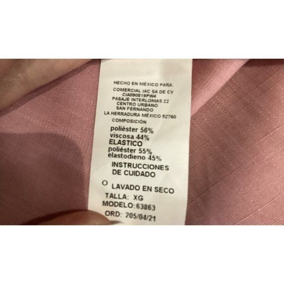 Other Pink Blouse With Ring Detail By Vertiche XL Size XL / US 12-14 / IT 48-50 - 6 Thumbnail