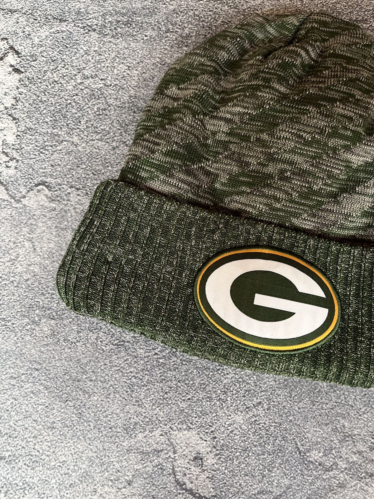 New Era Green Bay Packers Logo New Era Beanie Hat Cap Lined Size ONE SIZE - 4 Thumbnail