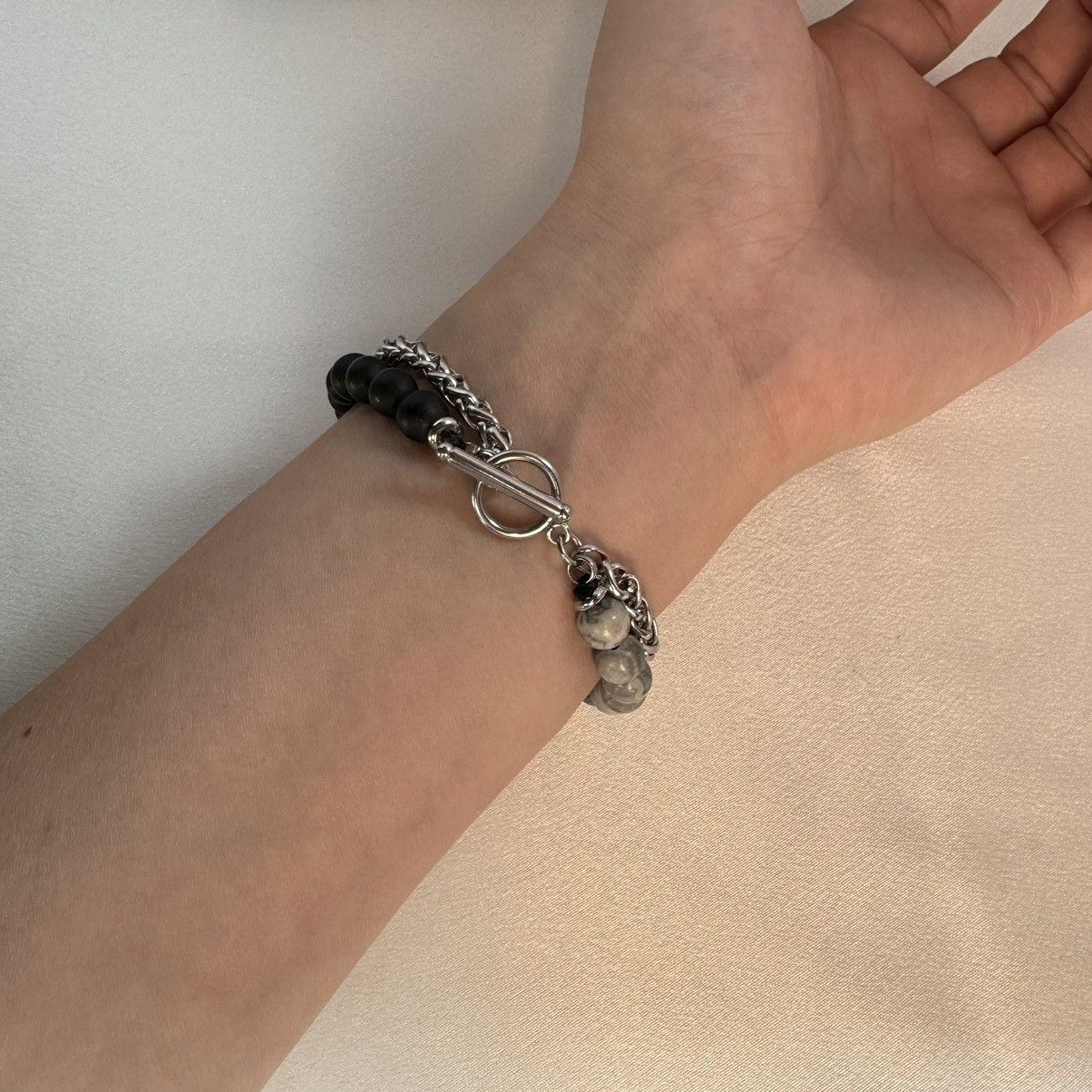 Other 7mm Bead Chain Bracelet for Men Size ONE SIZE - 5 Thumbnail