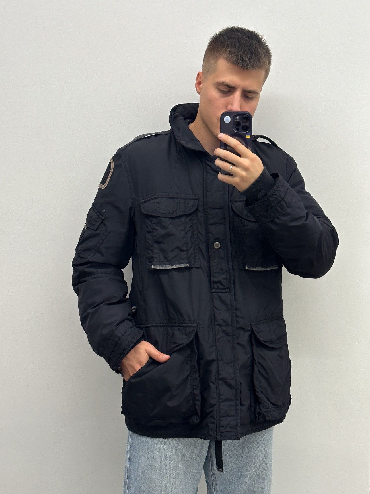 Parajumpers Parajumpers 3 in 1 Bomber Lining + Windbreaker Jacket Coat Size US XL / EU 56 / 4 - 1 Thumbnail