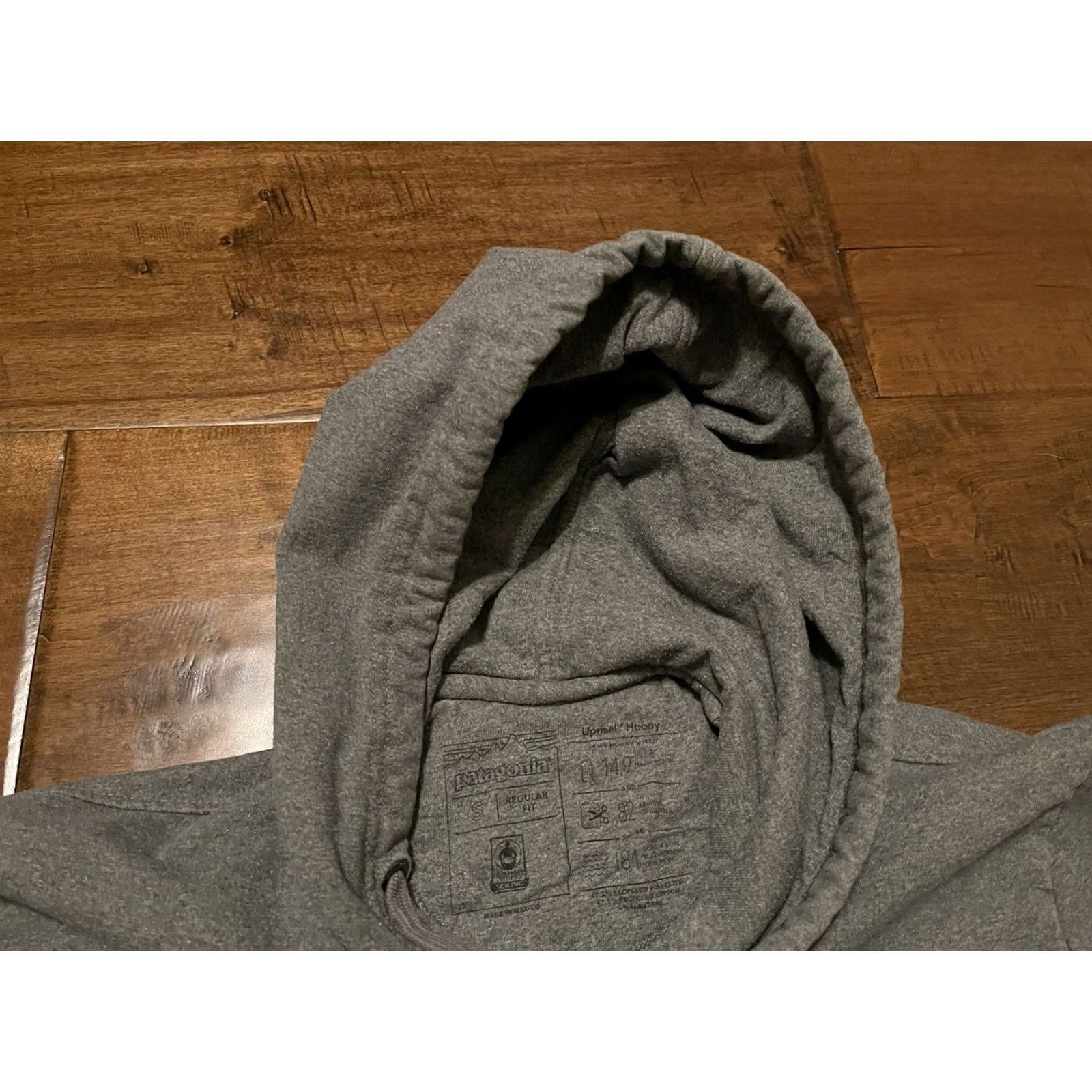 Patagonia Patagonia Fitz Roy Bison Uprisal Hoody Hoodie Sweatshirt Gray Men's Small Size US S / EU 44-46 / 1 - 3 Thumbnail